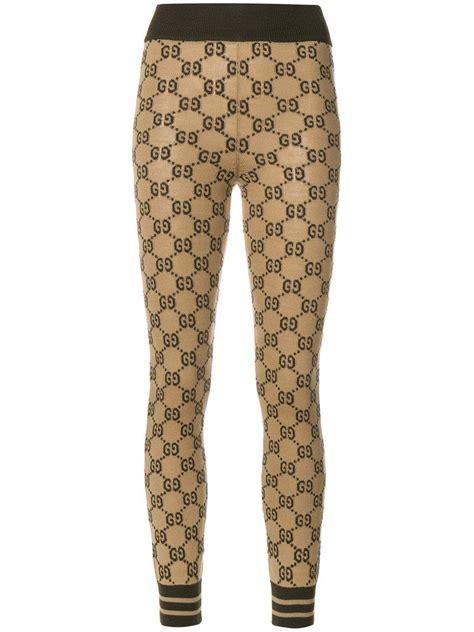 ladies gucci trousers|gucci leggings for women.